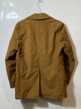 Load image into Gallery viewer, Atkinson Mens Brown Long Sleeve Button Front Double-Breasted Pea Coat Size 38