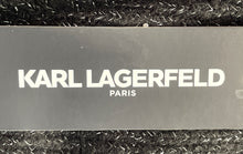 Load image into Gallery viewer, Karl Lagerfeld Paris Womens Black Sparkle Multifunctional Rectangular Scarf