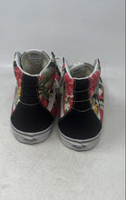 Load image into Gallery viewer, Vans Mens Sk8-Hi Reissue 721356 Black Floral Lace-Up Sneaker Shoes Size 12