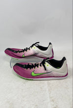 Load image into Gallery viewer, Nike Womens Zoom Rival D 7 538221-105 Pink White Green Sneakers Shoes Size 11.5