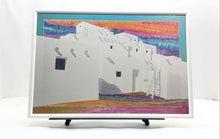 Load image into Gallery viewer, Home Decorative Wall Hanging Framed Pueblo Tribute Scene Art Painting