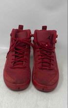 Load image into Gallery viewer, Nike Kids Air Jordan 12 Retro Red Lace-Up Sneakers Shoes Size 7Y