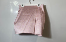Load image into Gallery viewer, Zara Womens Pink White Floral Print Regular Fit Side Zip Short Mini Skirt Size M