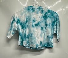 Load image into Gallery viewer, NFL Womens Green White Tie-Dye Miami Dolphins Football T-Shirt Size Small