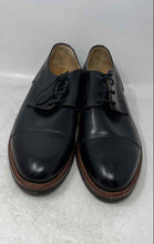 Load image into Gallery viewer, Italia Difference Mens Black Leather Cap Toe Oxford Dress Shoes Size EUR 45