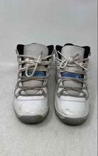 Load image into Gallery viewer, Nike Boys Air Jordan 11 Retro 378039-104 White Blue Sneaker Shoes Size 2Y