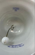 Load image into Gallery viewer, Antique The Danbury Mint Floral & Bird Gold Trim Decorative Porcelain Bell