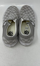 Load image into Gallery viewer, Vans Unisex Classic Gray Checkerboard Slip-On Sneaker Shoes Size M7 W8.5