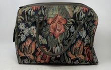 Load image into Gallery viewer, Jordache Womens Multicolor Floral Zipper Double Rolled Top Handles Tote Bag