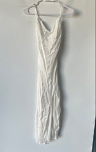 Load image into Gallery viewer, Bardot Womens White Cowl Neck Spaghetti Straps Side Slit Maxi Dress Size 6