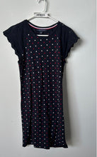 Load image into Gallery viewer, Tommy Hilfiger Womens Navy Blue Polka Dot Eyelet Short Sleeve Shift Dress Size S