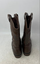 Load image into Gallery viewer, Cat & Jack Unisex Kids Montana Brown Leather Pull-On Cowboy Western Boots Size 5