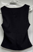 Load image into Gallery viewer, Zara Womens Black Sleeveless Square Neck Regular Fit Pullover Blouse Top Size M