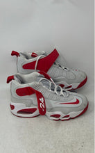 Load image into Gallery viewer, Nike Kids Air Griffey Max 1 Gray Red Low Top Lace-Up Sneaker Shoes Size 7Y