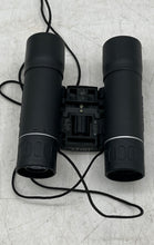 Load image into Gallery viewer, Bushnell Black 10x25 Coated Optics Foldable Compact Binoculars In Case