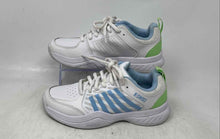 Load image into Gallery viewer, K-Swiss Womens Court Express 2 94428-112-M White Leather Running Shoes Size 5.5