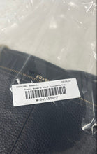 Load image into Gallery viewer, Fossil Womens Black Pebbled Leather Zipper Adjustable Strap Crossbody Bag