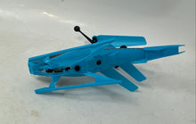 Load image into Gallery viewer, Blue And Black USB-C Port Hand-Sensor RC Flying Small Helicopter Toy Untested