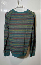 Load image into Gallery viewer, Armani Exchange Mens Multicolor Striped Long Sleeve Pullover Sweater Size M