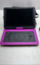Load image into Gallery viewer, Ematic Purple Black Portable DVD Player With Headphones And Bag Not Tested