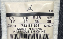Load image into Gallery viewer, Nike Mens Air Jordan 1 Flight 3 743188-006 Black Lace-Up Sneaker Shoes Size 12