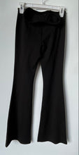 Load image into Gallery viewer, Adika Womens Black High-Rise Flat Front Stretch Flare Pants Size XS