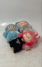 Load image into Gallery viewer, Lot Of 3 Replica Pop Mart The Monster Stuffed Animals Labubu Plush Toys Keychain