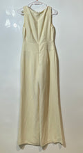 Load image into Gallery viewer, Lauren Ralph Lauren Womens Cream Sleeveless Back Zip One-Piece Jumpsuit Size 2