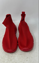 Load image into Gallery viewer, Mudd Womens Red Knit High Top Slip-On Sock Style Sneaker Shoes Size 9
