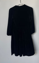 Load image into Gallery viewer, Vince Camuto Womens Black Long Sleeve V-Neck Knee Length A-Line Dress Size 4