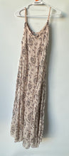 Load image into Gallery viewer, Elena Baldi Womens Multicolor Floral Braided Strap Long Maxi Dress Size Small