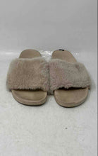 Load image into Gallery viewer, Unbranded Womens White Open Toe Slip-On Flat Slide Sandals Size 8