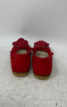 Load image into Gallery viewer, Ice Iceberg Kids Red Round Toe Hook & Loop Mary Jane Flats Size 24