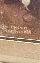 Load image into Gallery viewer, Saturday Evening Post Boston Red Sox Locker Room Norman Rockwell Rookie Print
