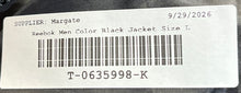 Load image into Gallery viewer, Reebok Mens Black Color Long Sleeve Pockets Full-Zip Bomber Jacket Size L