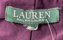 Load image into Gallery viewer, Lauren Ralph Lauren Womens Purple 3/4 Sleeve Cowl Neck Sheath Dress No Size