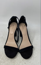 Load image into Gallery viewer, Aldo Womens Black Open Toe Block Ankle Strap Heels Size 9