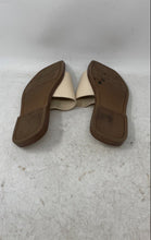 Load image into Gallery viewer, Franco Sarto Womens Merci Beige Leather Slip-On Flat Slide Sandals Size 5.5