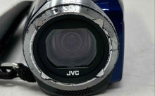 Load image into Gallery viewer, JVC Everio GZ-R10 Blue Full HD 60x Dynamic Zoom Digital Camcorder Not Tested NCL