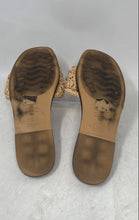 Load image into Gallery viewer, Aldo Womens Glaeswen Beige Open Toe Slip-On Flat Slide Sandals Size 8