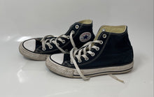 Load image into Gallery viewer, Converse Womens Chuck Taylor All Star High W9160 Black White Sneaker Shoes Sz 6