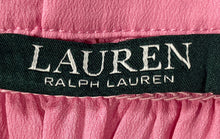 Load image into Gallery viewer, Lauren Ralph Lauren Womens Pink Smocked Long-Sleeve Button-Front Blouse Top Sz M