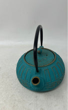 Load image into Gallery viewer, Vintage Green Tableware Tea Coffee Accessories Ornate Handle Teapot With Lid