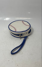 Load image into Gallery viewer, Major League Baseball White Blue Portable CD Player Record Storage Case Unit