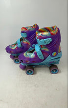 Load image into Gallery viewer, Roller Derby Girls Trac Star Multicolor Adjustable Roller Skates Size 3-6