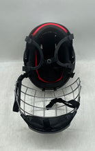 Load image into Gallery viewer, CCM FM50S Black And Red Ice Hockey Helmet Combo With Flip-Up Caged Facemask