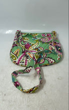 Load image into Gallery viewer, Vera Bradley Womens Multicolor Paisley Inner Pockets Zipper Crossbody Bag