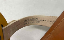 Load image into Gallery viewer, Authentic Tory Burch Womens Miller Yellow Cream Thong Sandals Size 9.5 Damaged