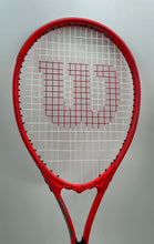 Load image into Gallery viewer, Wilson Pro Black And Red Staff Precision XL 110 Recreational Tennis Racket