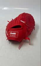 Load image into Gallery viewer, Franklin Unisex Red Leather Field Master Adjustable Beginners Baseball Glove